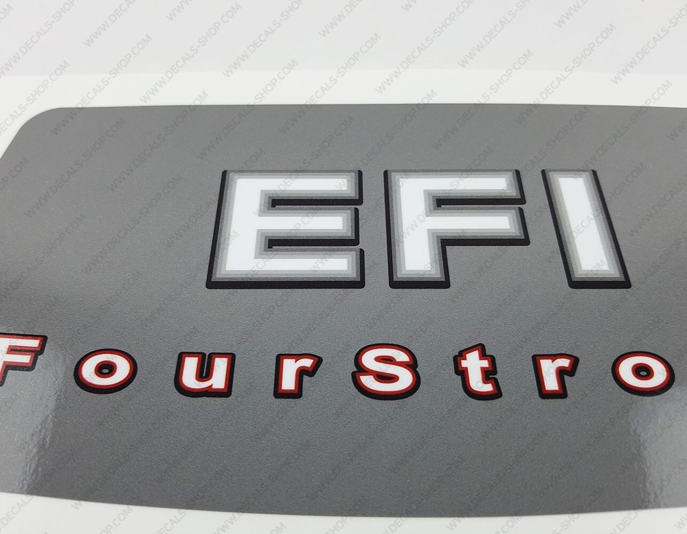 Mercury 115 hp 4-Stroke EFI 2006-2012 outboard engine decals sticker set