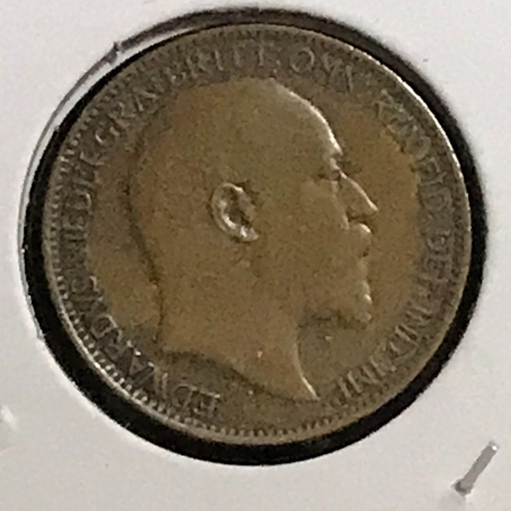 Great Britain Farthing KM 792 XF/AU 1908