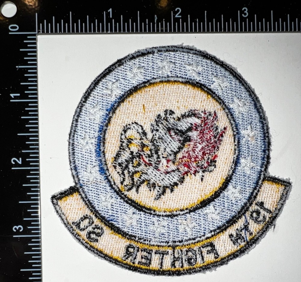 USAF 19th Fighter Squadron Gamecocks Patch