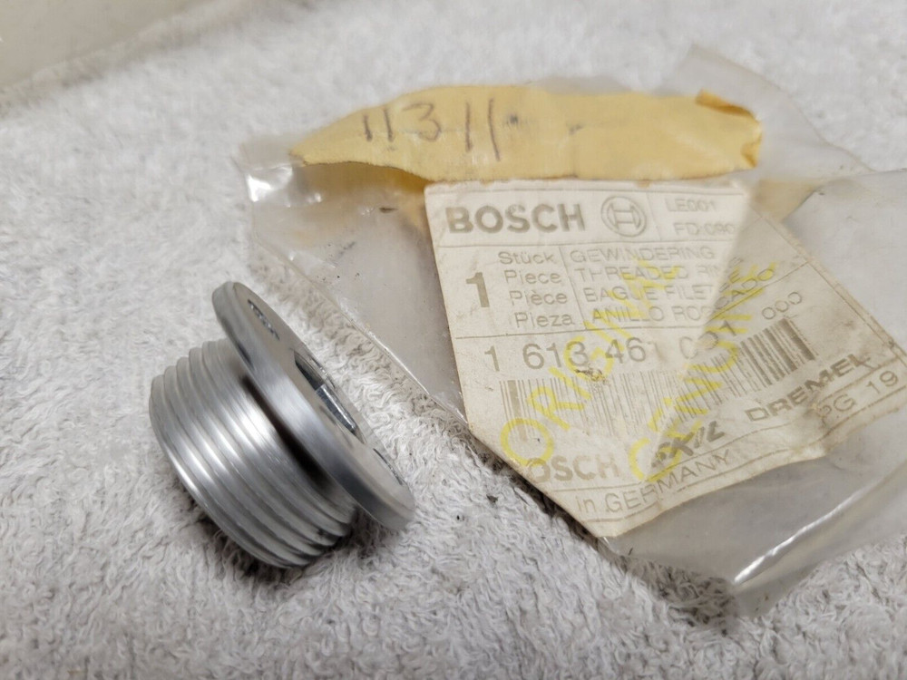 Bosch 1613461001 Threaded Ring / Plug - Genuine - OEM - NOS