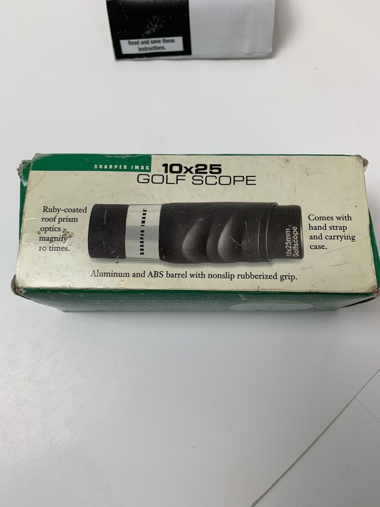 Sharper Image 10x25mm Golf Rangefinder Scope