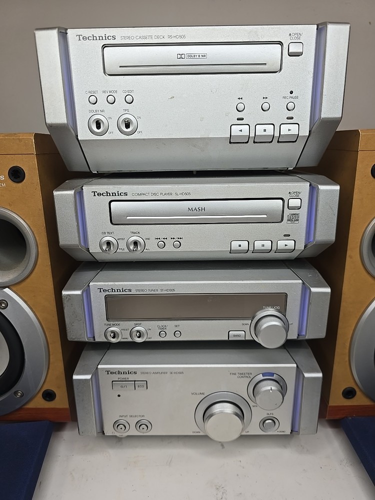 Technics Micro Stereo Component System *Partialy Working* READ