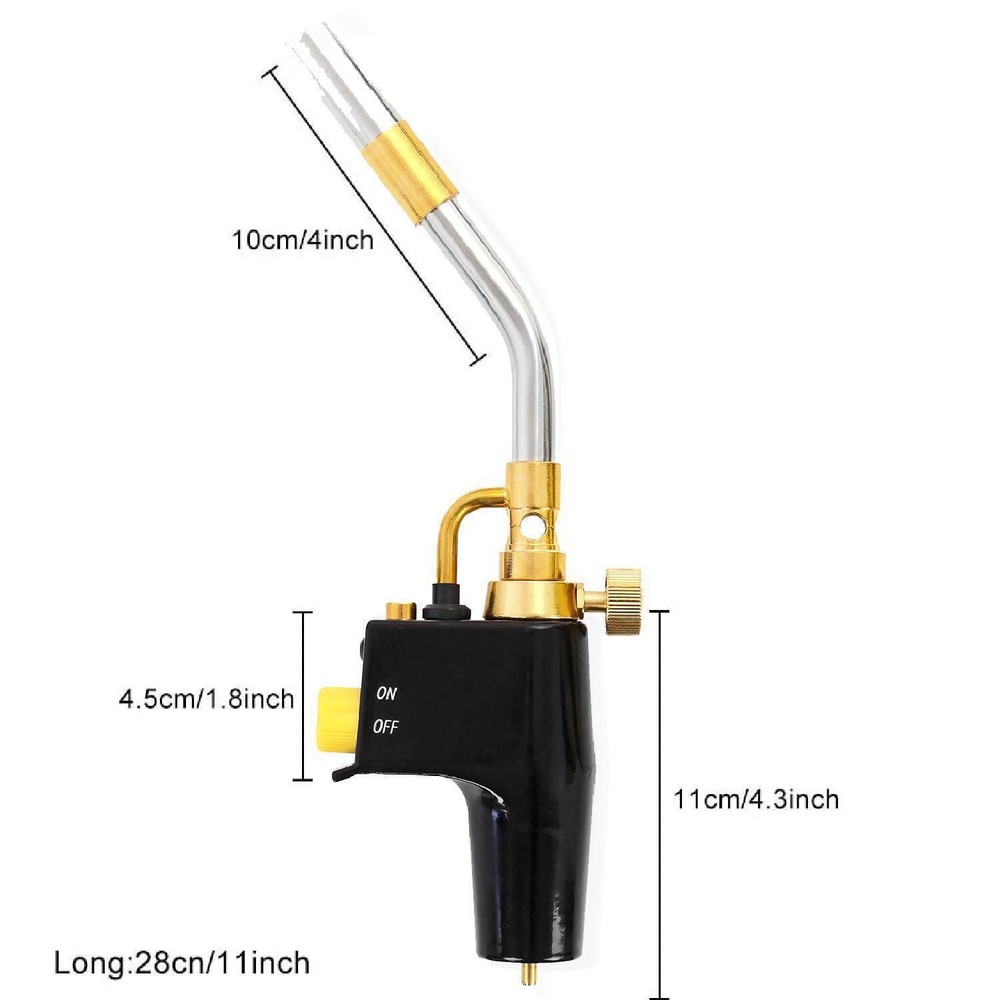 For TS8000 Trigger Start Mapp Gas Torch High Intensity Propane Torch Welding Kit