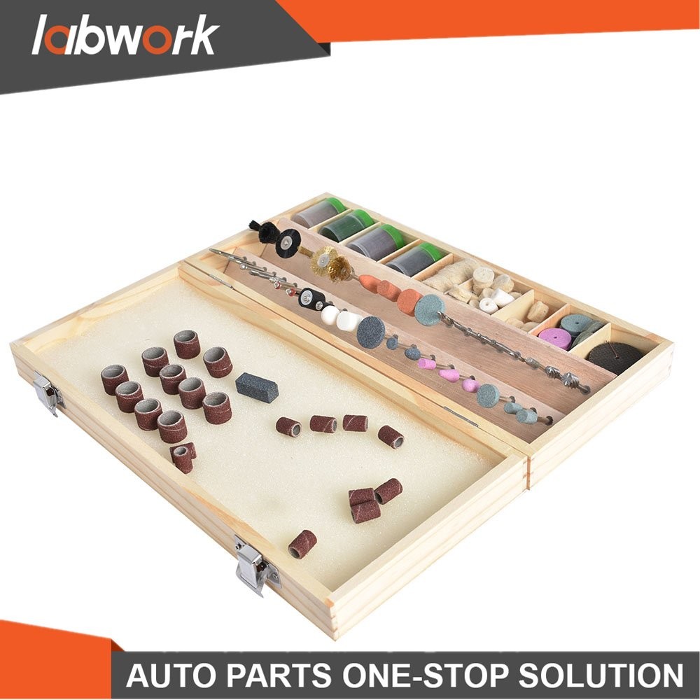Labwork 228 Pack Grinding Sanding Polishing Drilling Accessory Kit Rotary Tool