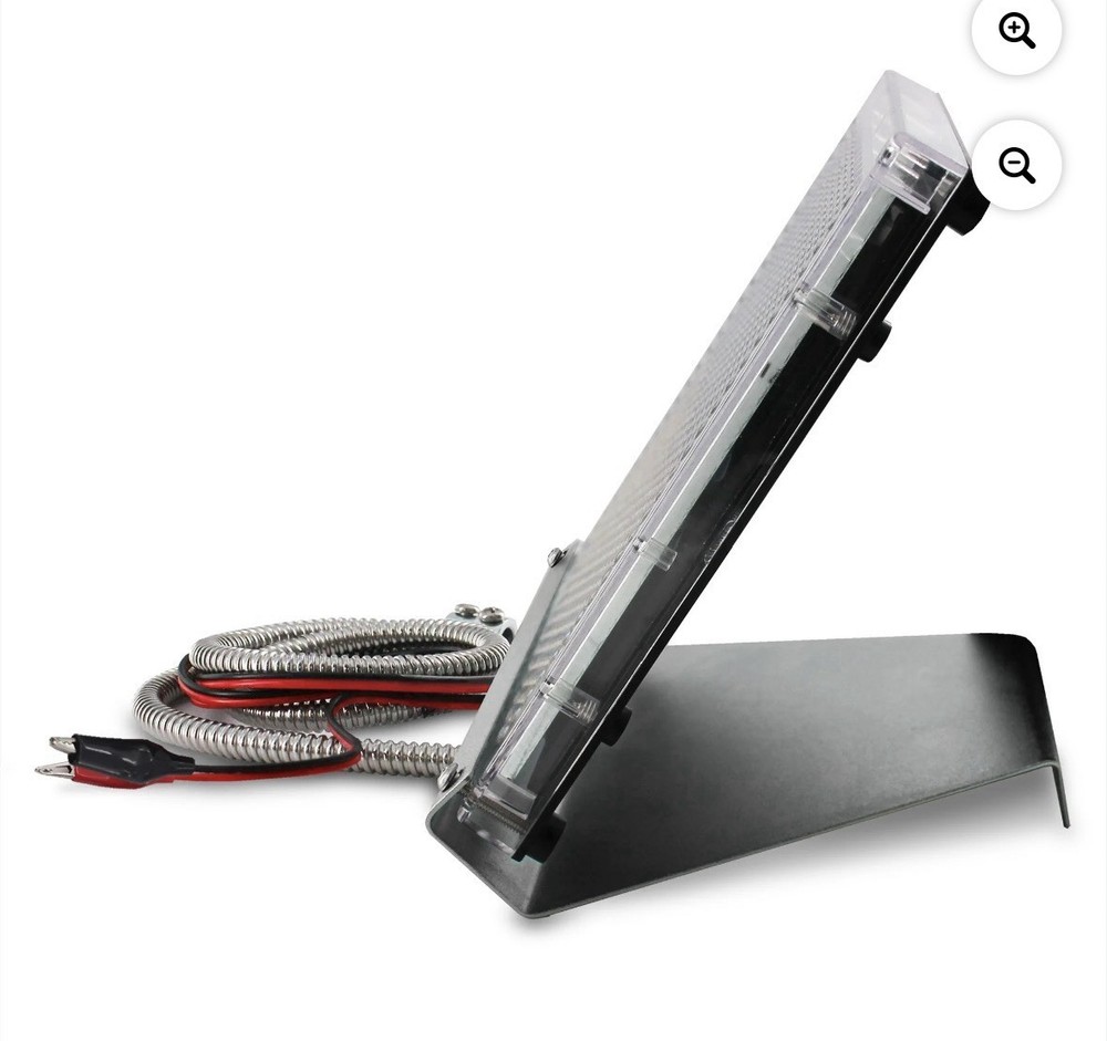 Solar Panel - Universal Power Group 12V Solar Panel for Outdoor Charging.