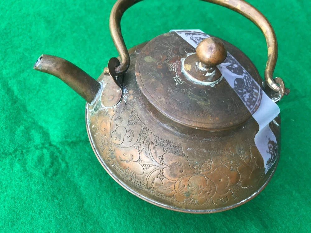 Vintage Cooper Teapot CHINA ETCHED TEA POT