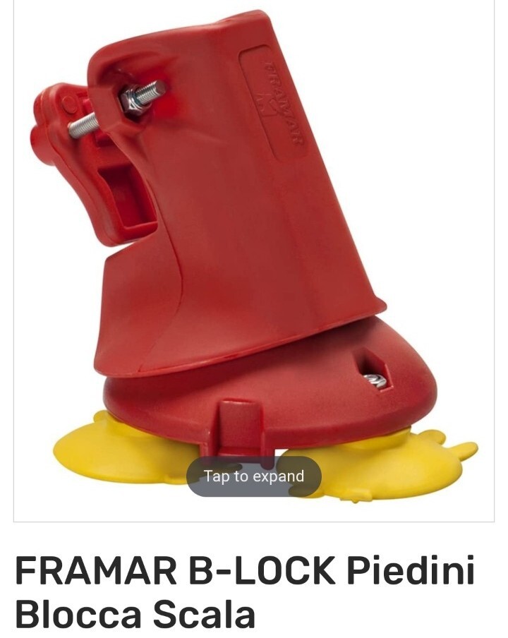 Poggia Piedi Per Scala blocca scala di sicurezza