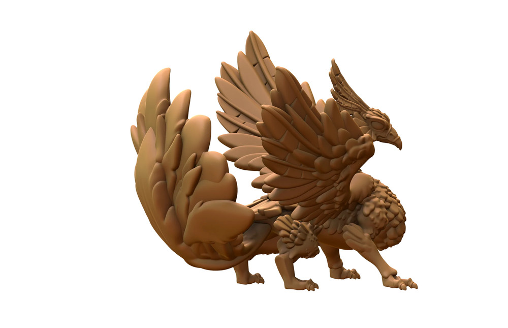 Capsule Chibi - Peacock Dragon