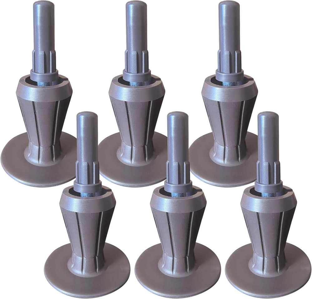 Replace Wheels with These Sturdy Bed Frame Feet Replacement. Keep Bed from Movin