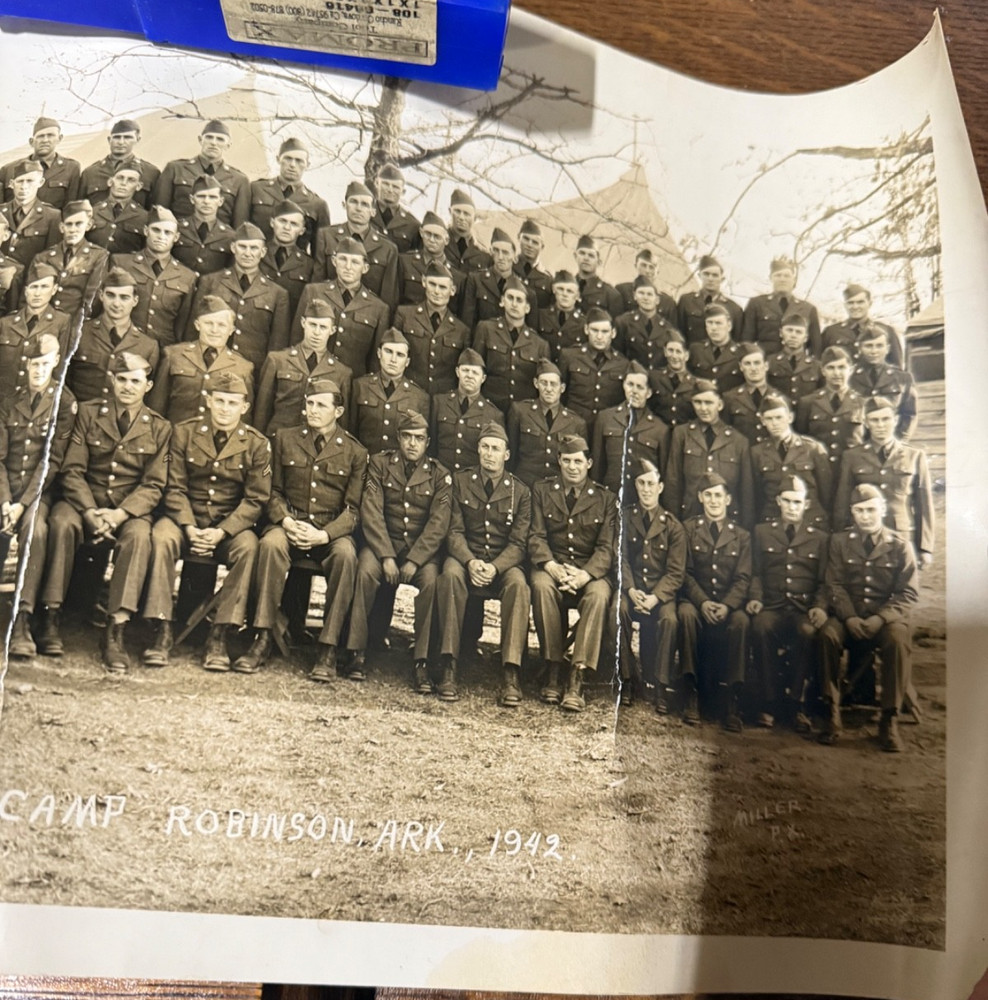 World War 2 Yardlong Camp Robinson 10" x 30" approx