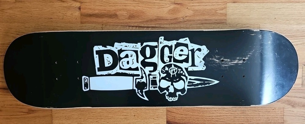 Dagger Skateboards 🛹 Vintage 1999 8" Deck RARE