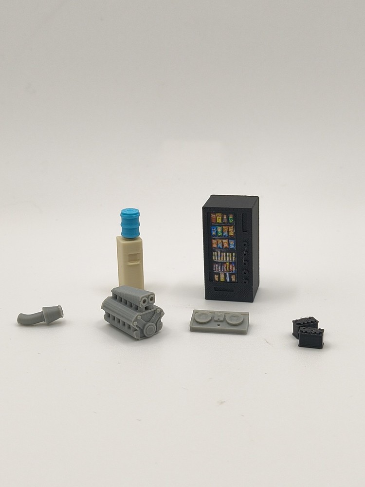 3D Printed Diecast Display Diorama Accessories Custom Mini Scene