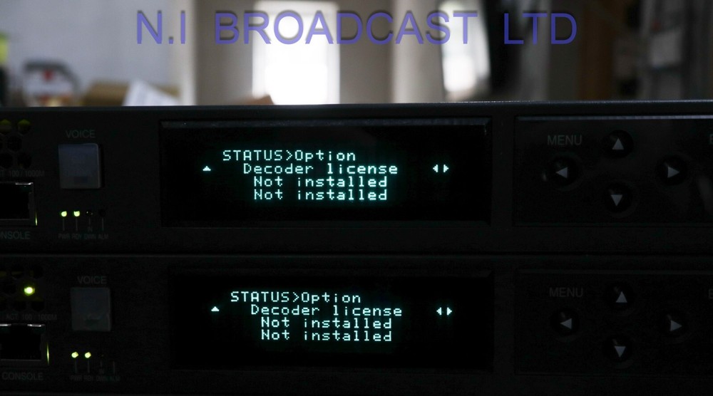 Fujitsu ip-9610 dual encoder (2x encoder cards installed, HDSDI h.264 etc)