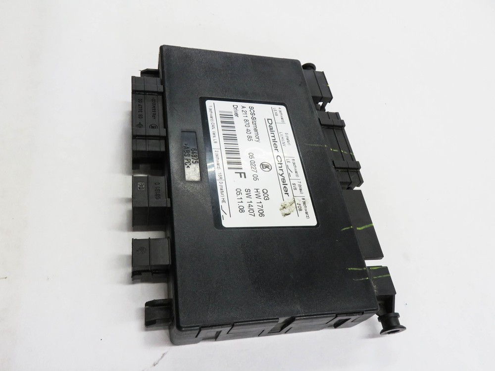 2009 MERCEDES GL320 (X164) LEFT FRONT DRIVER SEAT CONTROL MODULE