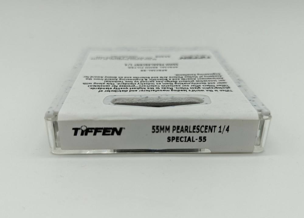 New Tiffen 55mm Pearlescent 1/4 Diffusion Glass Filter
