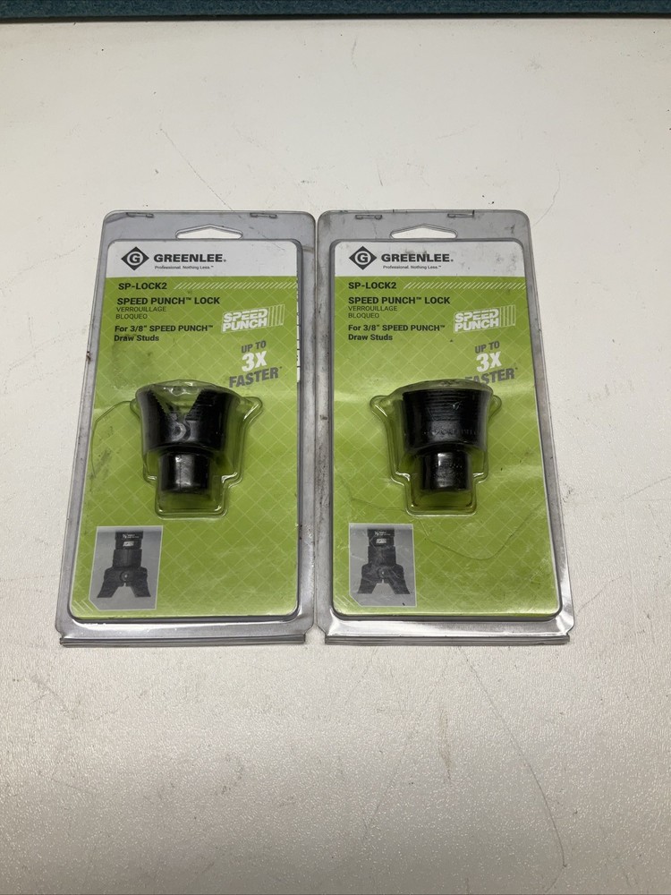 Greenlee - SP-LOCK2 - For 3/8" SPEED PUNCH Draw Studs