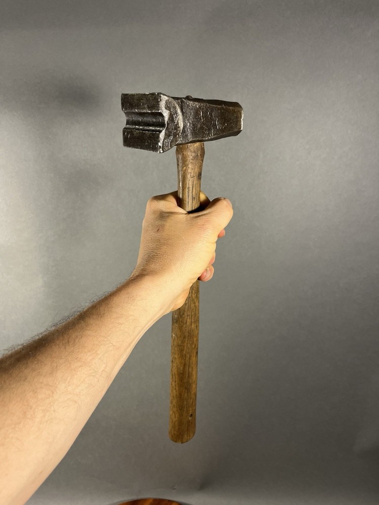 Heller TOOL CO. Blacksmith/Anvil/Forge  5/8" Top Swage Hammer. Model 101. Nice