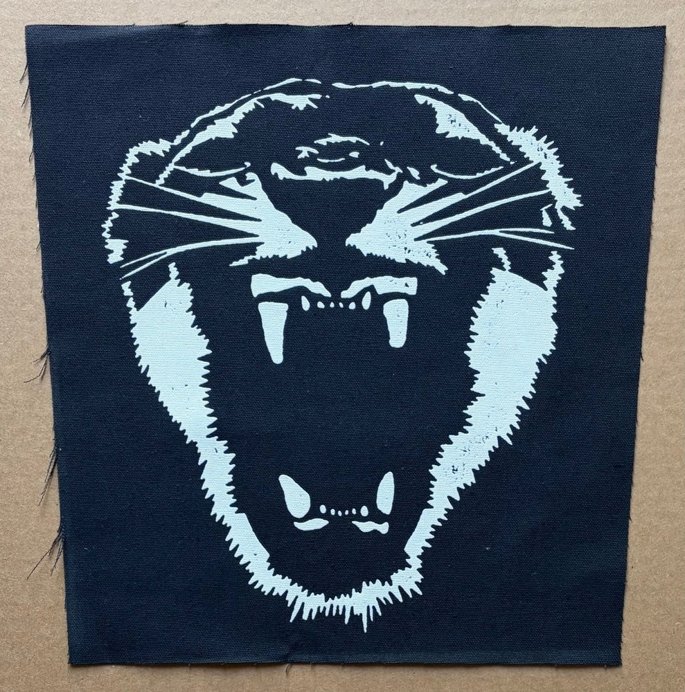 Against Me! - New Wave ULTRA RARE promo large sew-in 14x14 cloth back patch '07