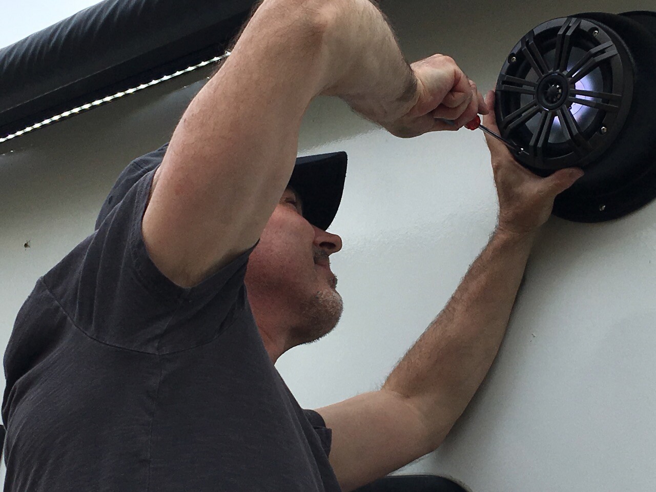 ANGLED WFL SPEAKER PODS 6.5" 6 1/2" SPEAKER MOUNTS W/FLANGE MADE IN THE U.S.A.