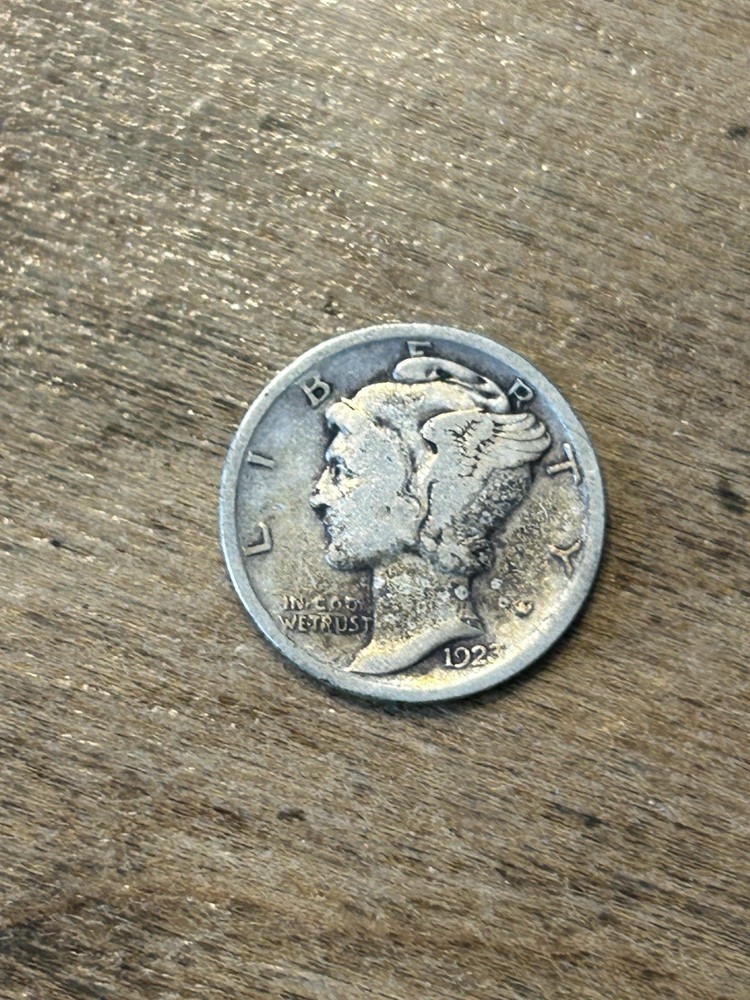 1923 Mercury Dime VG