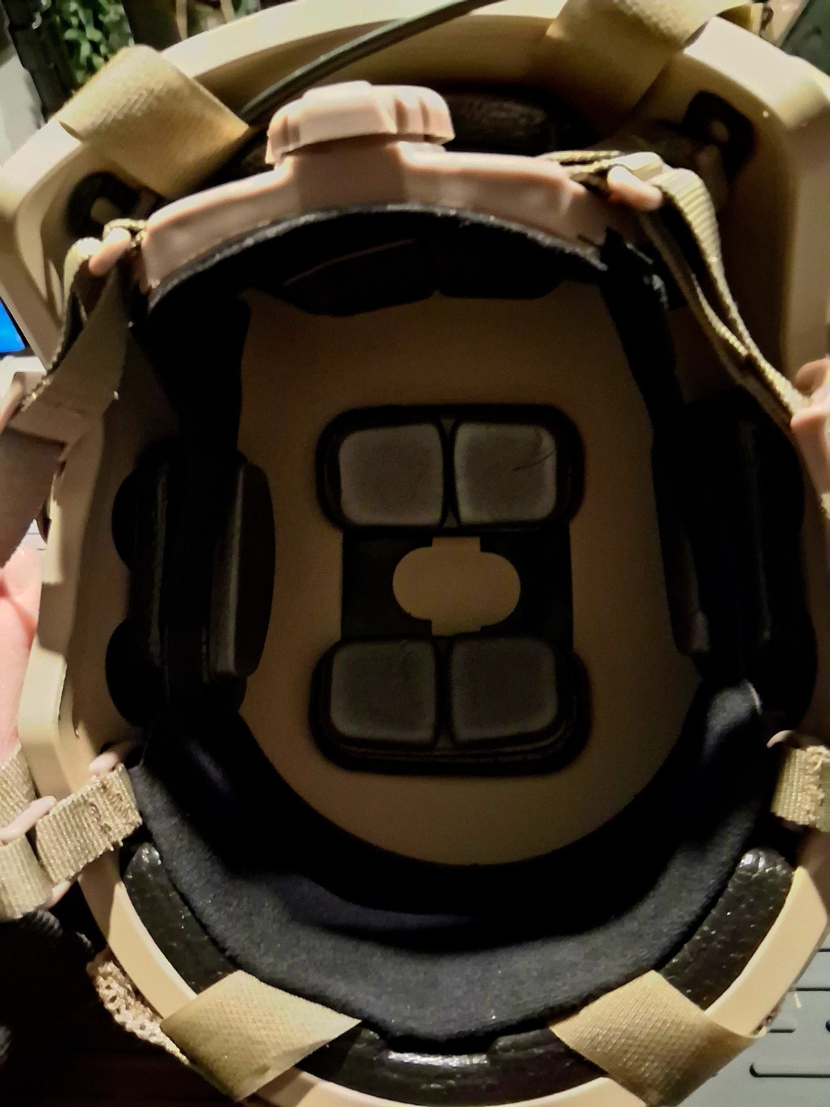 NIJ IIIA Ballistic Helmet + UV-32 RADIO MULTICAM F30 COMM NAV LIGHT IR IFF PTT