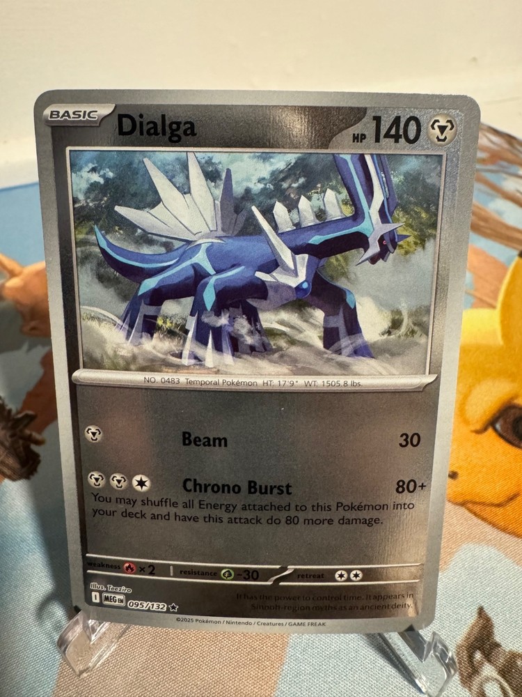 Pokémon TCG - Dialga 95/132 Reverse Holofoil - Mega Evolution Base Set