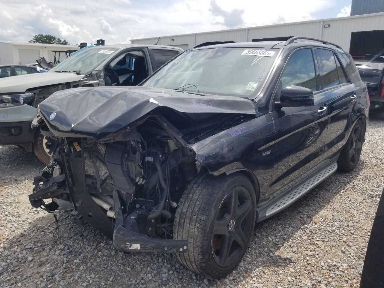 17 2017 MERCEDES GLE43 AMG 166 TYPE INFORMATION DISPLAY SCREEN 1669001420