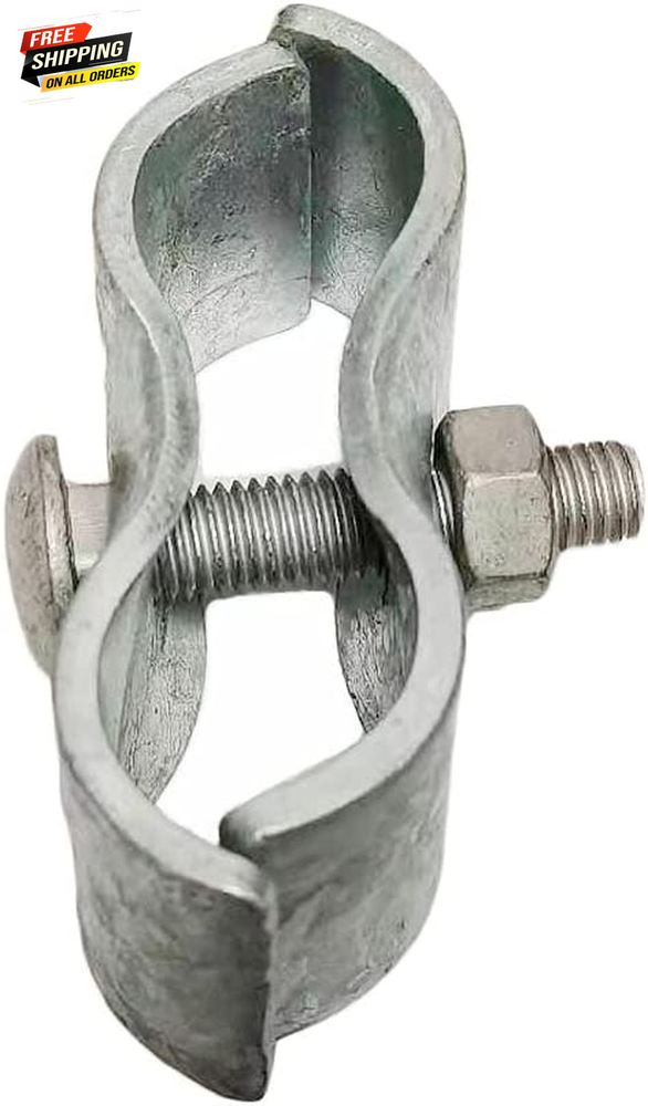 FENCE PANEL CLAMPS Chain Link Dog Kennel Clamp Pipe Panel Frames 8 Set WULANKD