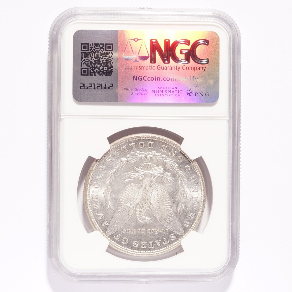 1882 Morgan Silver Dollar NGC MS62