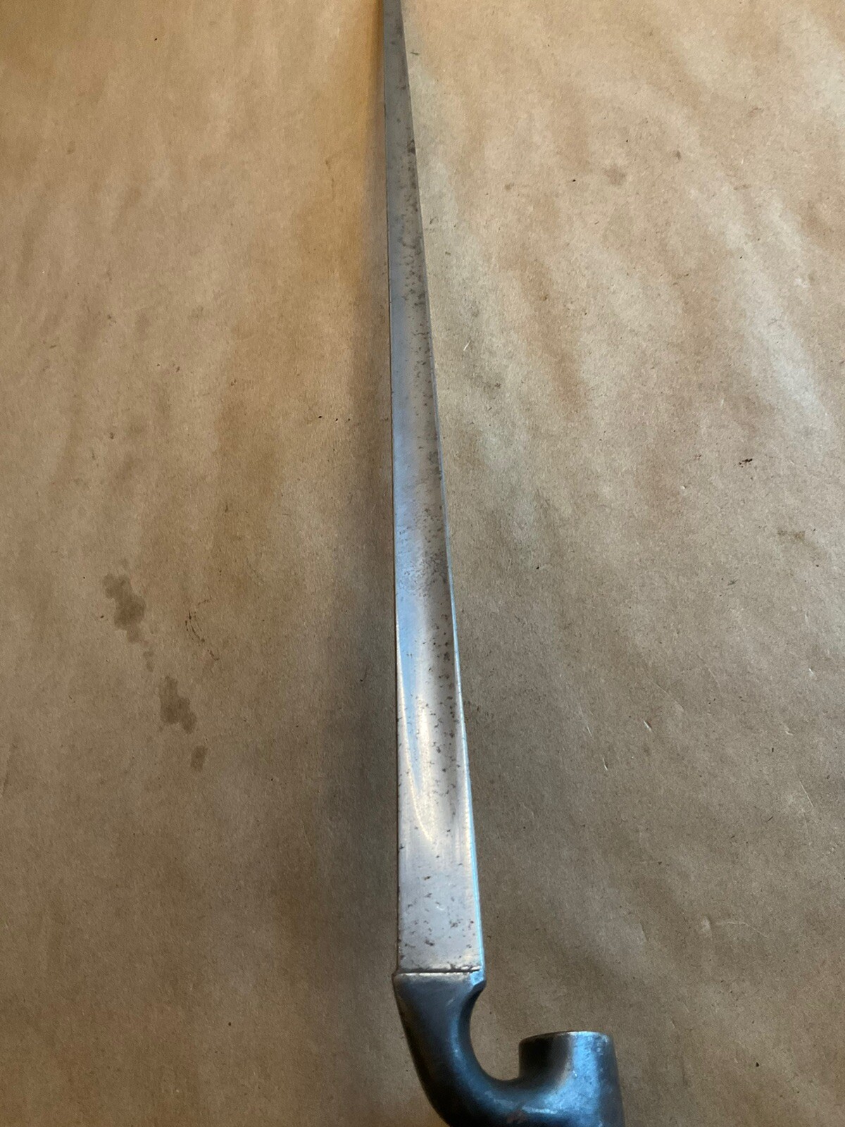 British Musket Bayonet Dated 06/1888