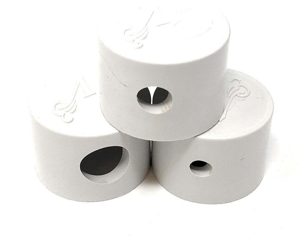 Paramount PV3 Twist Lock Step Nozzle Caps 3 Piece (White)