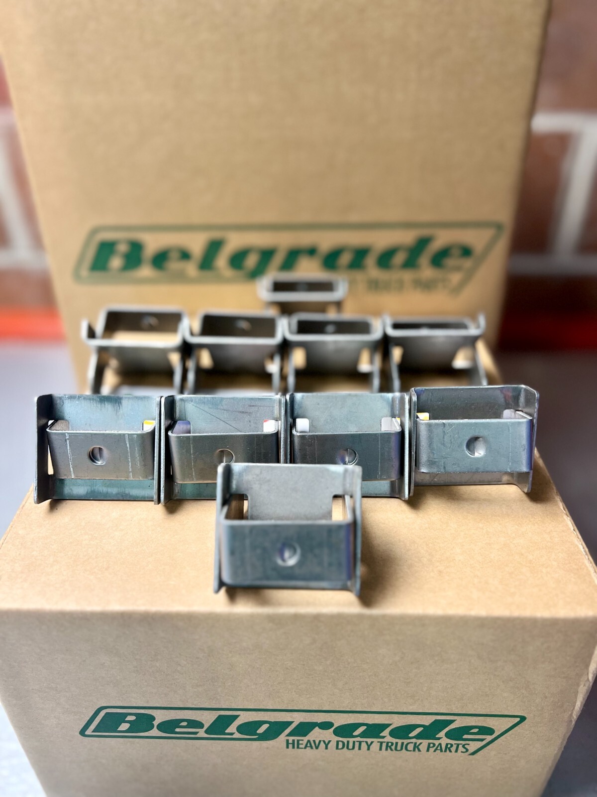 Leaf Spring Repair Clip with Cap 2-1/2in. (10 Pack)