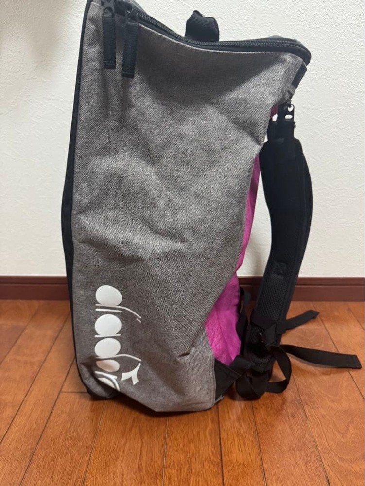 Diadora Racket Bag Gray / Pink