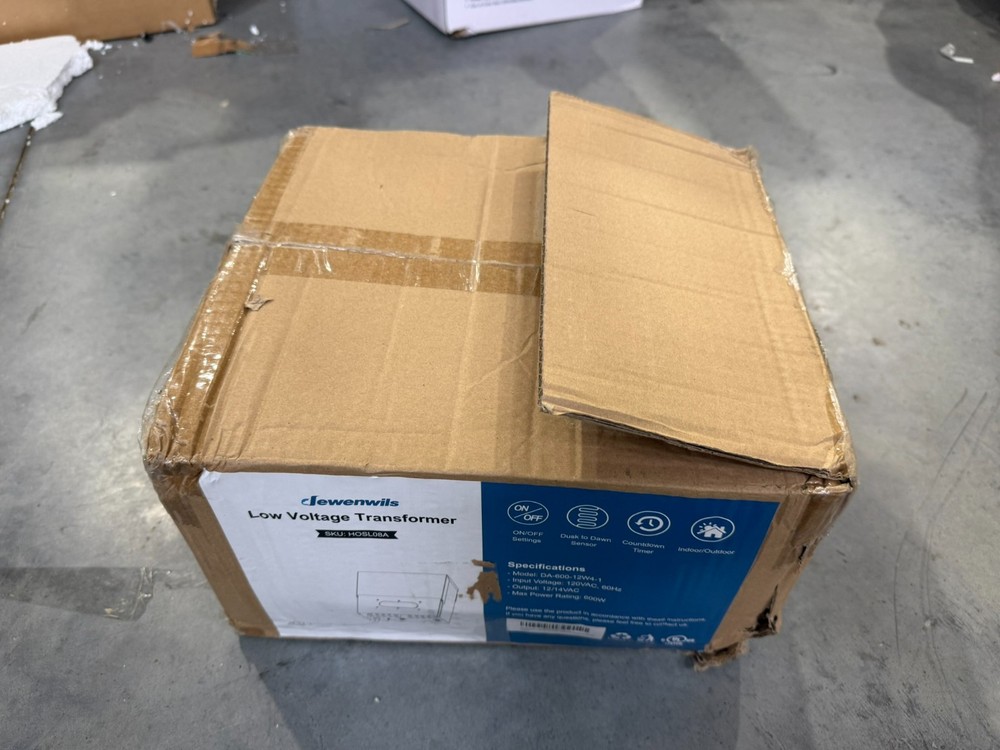 Dewenwils HOSL08A Low Voltage Transformer Open Box