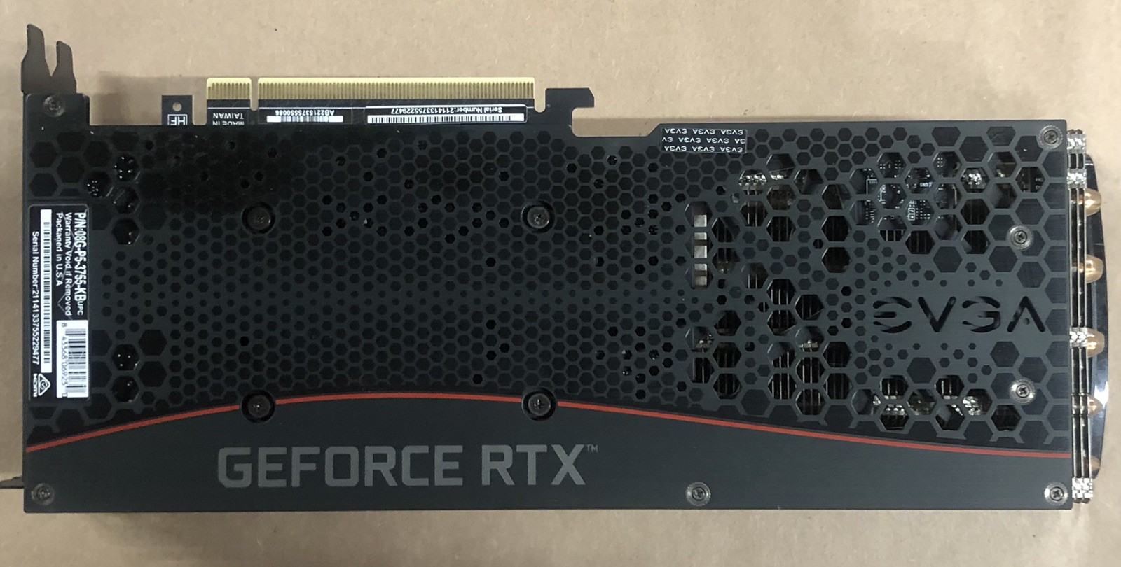 EVGA GeForce RTX 3070 XC3 ULTRA 8GB GDDR6 Graphics Card, Pre-owned,