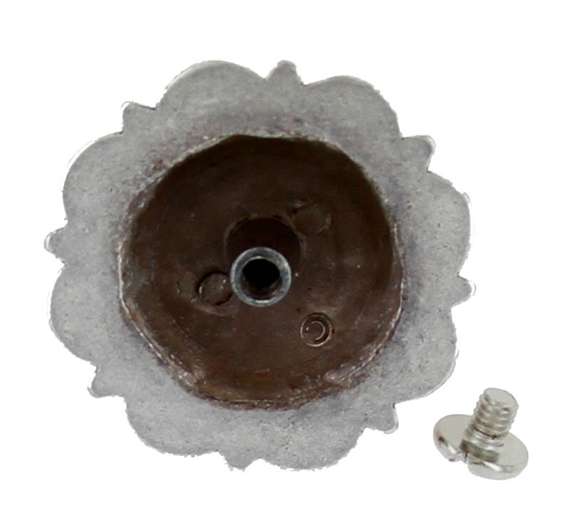 Set of 6 WESTERN SADDLE HORSE TACK ANTIQUE ENGRAVED BERRY CONCHOS screw back