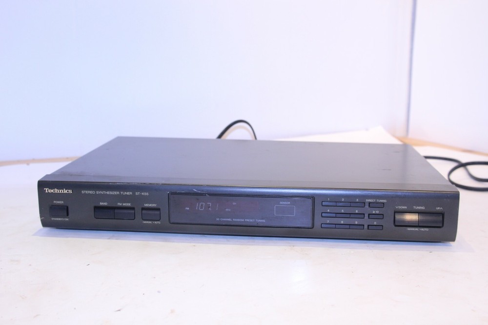 Technics Model ST-K55 Stereo Digital Synthesizer Tuner *Tested Working*
