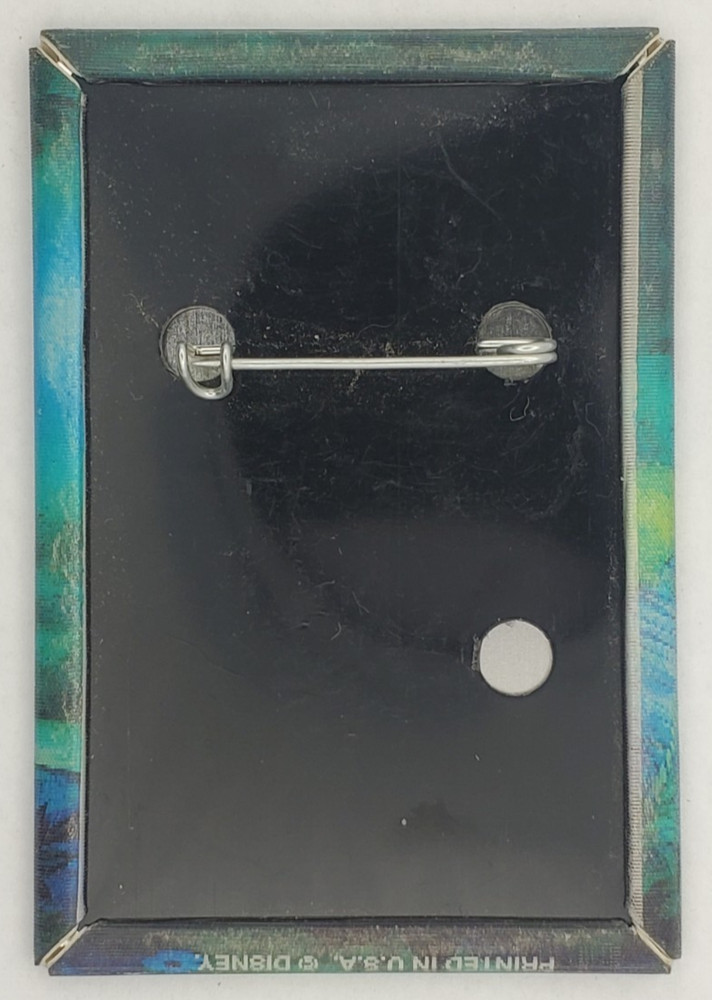 Vintage 1994 Disneys Fox And The Hound Lenticular Rectangular Pinback Button