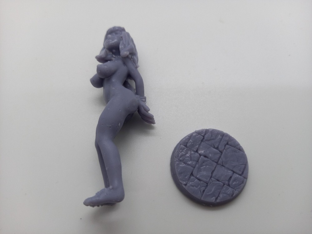 Dungeons & Dragons Bound Nude Halfling 75mm 3D Printed Resin Model Roleplay
