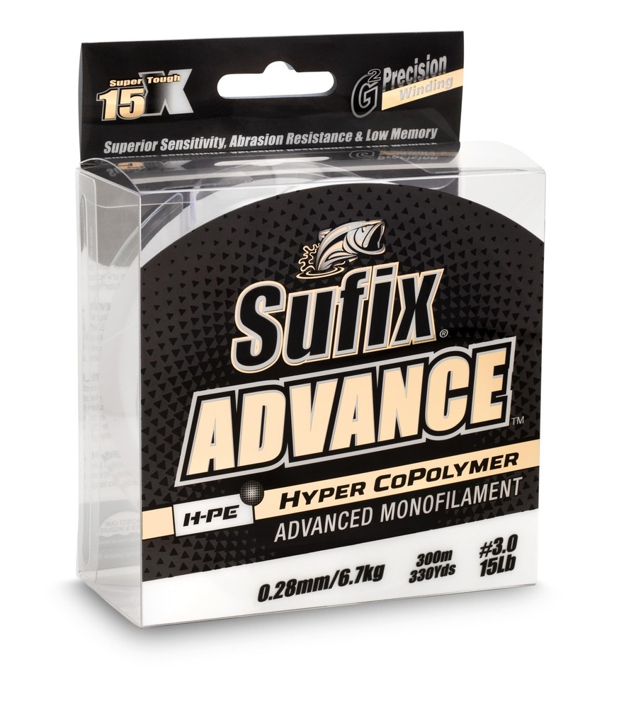 SufixFishing Line 12 lbs Clear