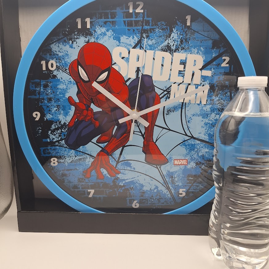 Marvel Spider-Man Comic Book Style 12" Analog Wall Clock Decor Gift Idea
