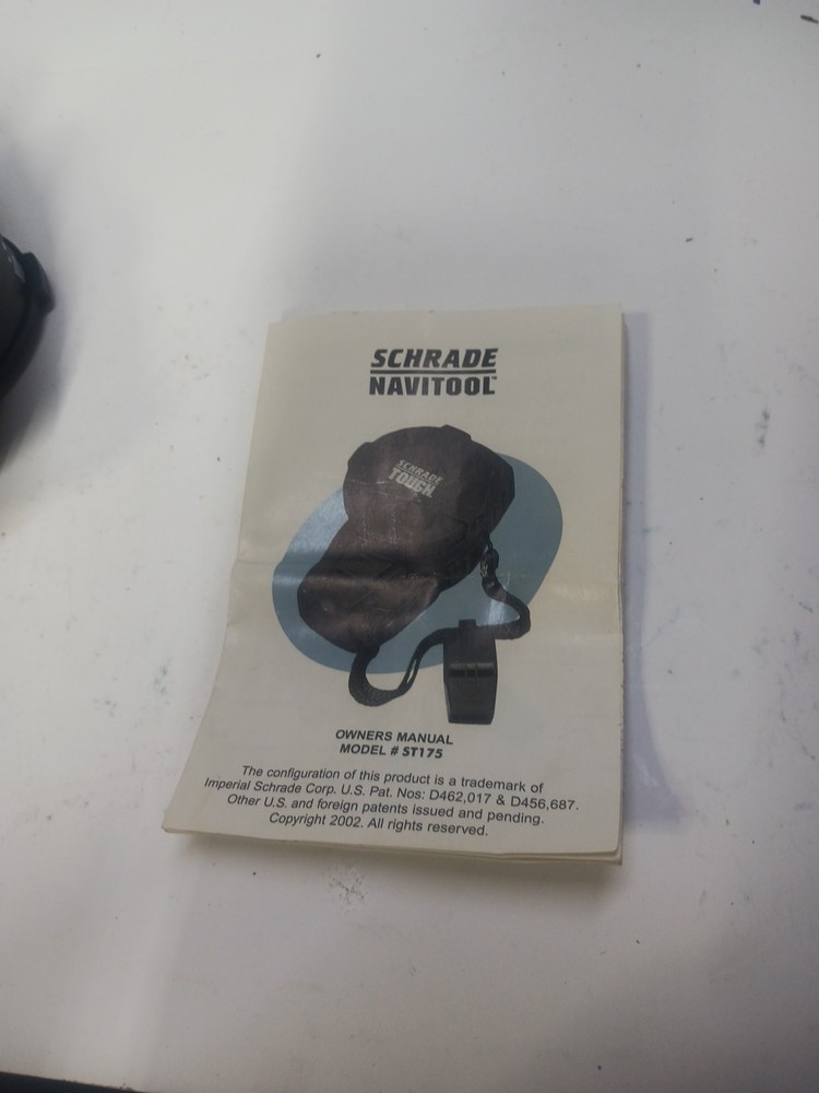 Schrade Navitool ST175 W/ Compass, Whistle, Red Light , Tools