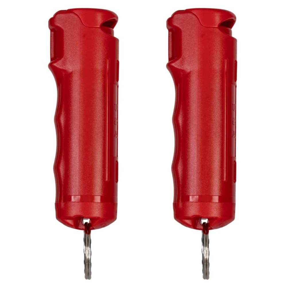 Small Red Pepper Spray Maximum Strength Keychain Personal Self Defense Tool