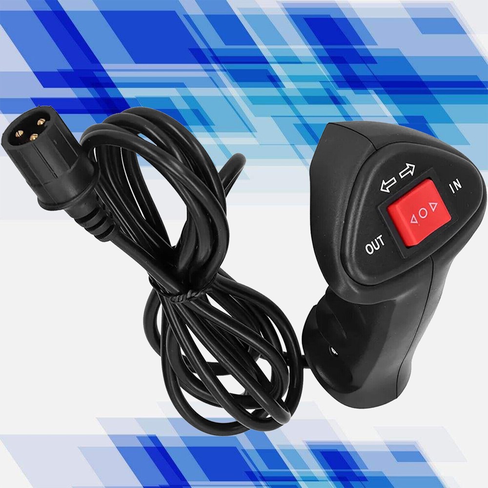 Electric Winch Remote Control Controller Winch Corded 9.2ft Universal Hand Cabzo