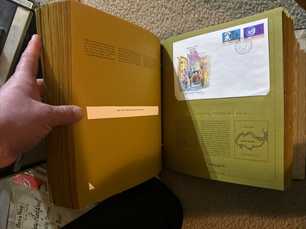 122 First Day Covers From Around The World