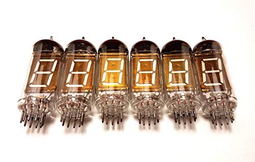 IV-12 Large Vfd 7-Segment Clock Tubes 6pcs