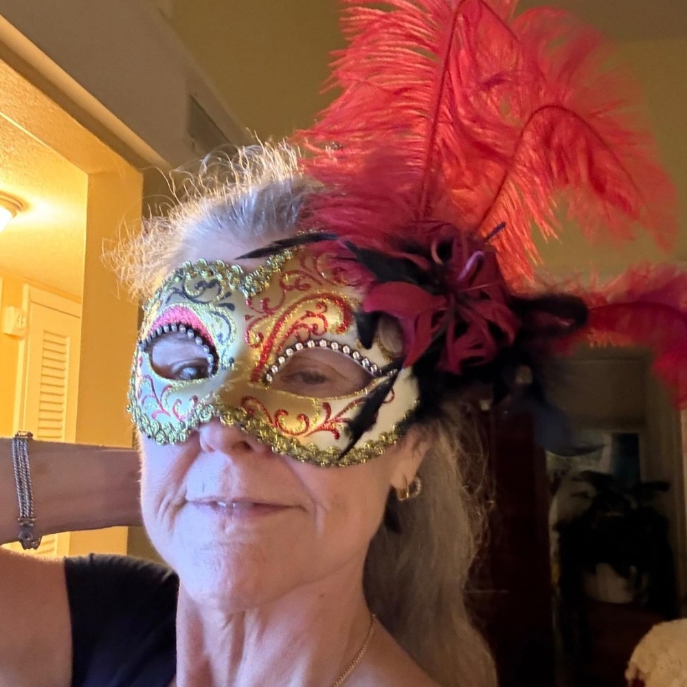 CERTIFIED HARLEQUIN MASK FROM VENICE