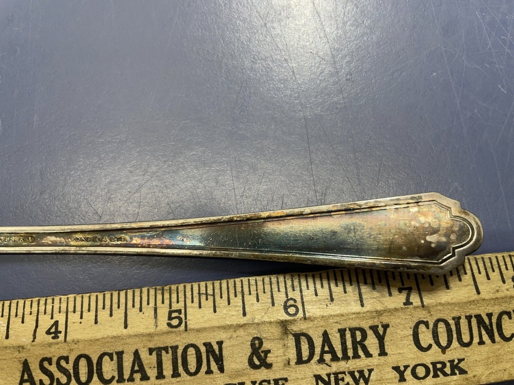 Vintage William Rogers Overland Oneida Silver Plate Fork