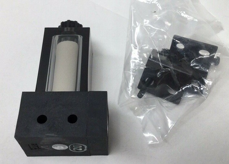 SMC ZX1-F Vacuum Filter Unit With Mounting Hardware TEL 024-006915-1