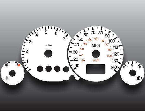 White Face Gauges for 2006-2007 Ford Focus Tach